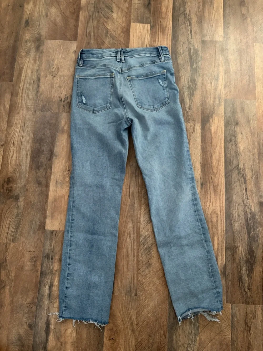 Womens Good American Straight-Leg Jeans - Picture 3 of 4